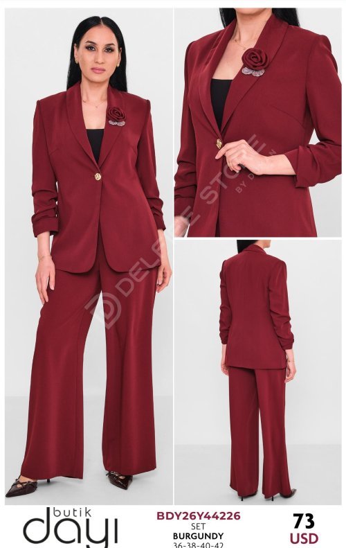 Комплект BUTIK DAYI (Бордовый, модель BDY26Y44226) оптом