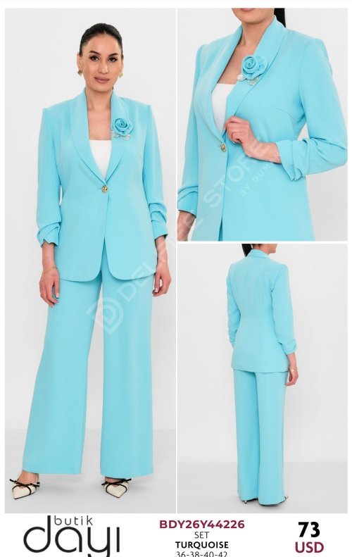 Комплект BUTIK DAYI (Бирюзовый, модель BDY26Y44226) оптом