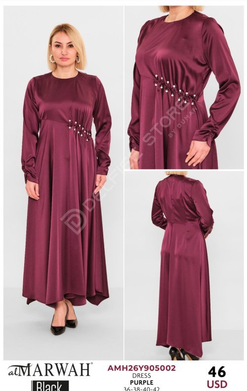 Платье Al Marwah (Фиолетовый, модель AMH26Y905002) оптом