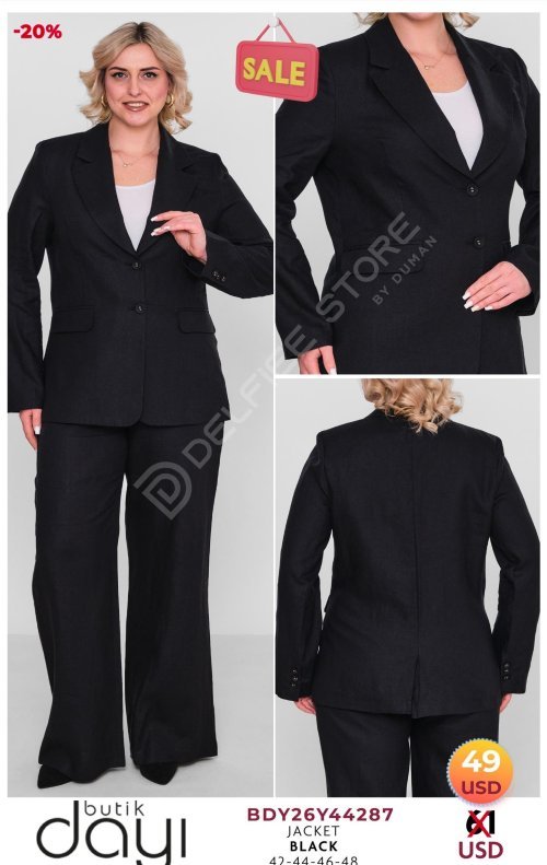Жакет BUTIK DAYI (Черный, модель BDY26Y44287) оптом