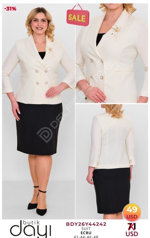 Комплект BUTIK DAYI (Кремовый, модель BDY26Y44242) оптом