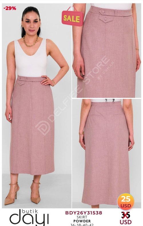 Юбка BUTIK DAYI (Розовый, модель BDY26Y31538) оптом
