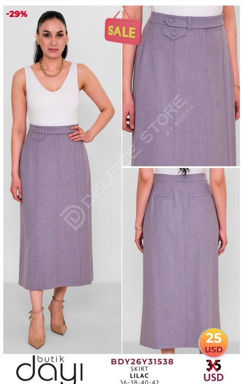 Юбка BUTIK DAYI (Сиреневый, модель BDY26Y31538) оптом