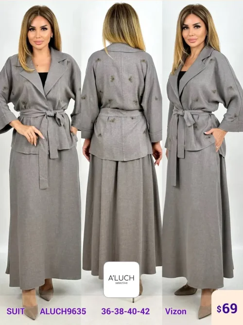 Костюмы и комплекты A'LUCH (Beige, модель ALUCH9635) оптом