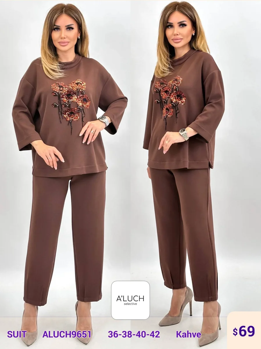 Костюмы и комплекты A'LUCH (Brown, модель ALUCH9651) оптом