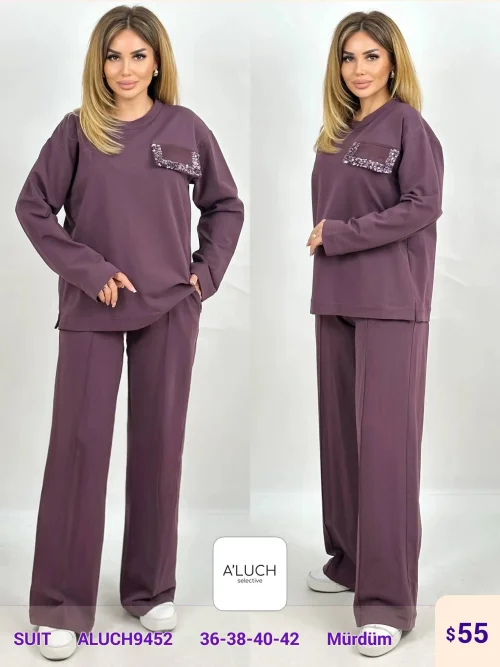Костюмы и комплекты A'LUCH (Purple, модель ALUCH9452) оптом