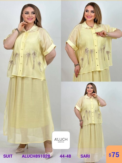 Костюм A'LUCH (Желтый, модель ALUCH89102B) оптом