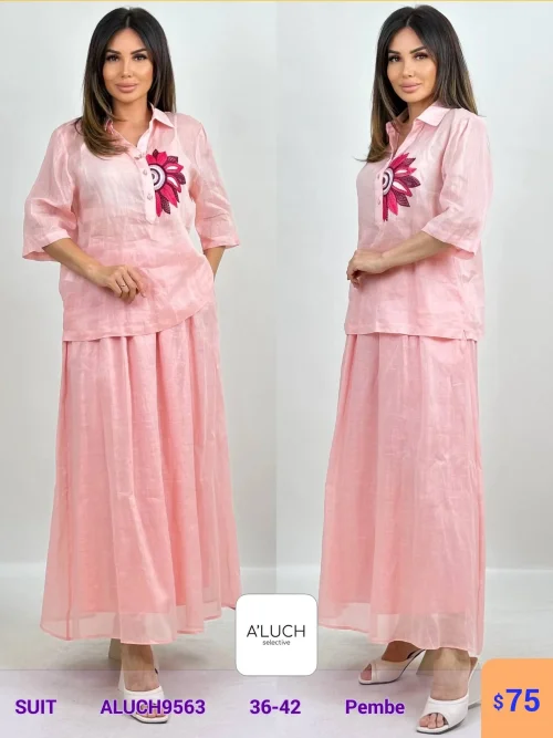 Костюм A'LUCH (Розовый, модель ALUCH9563) оптом