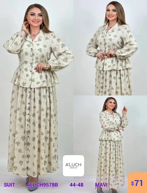 Костюм A'LUCH (Синий, модель ALUCH9578B) оптом