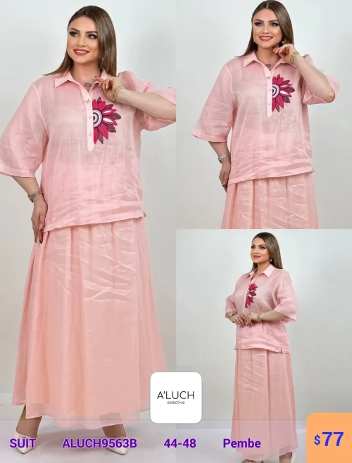 Костюм A'LUCH (Розовый, модель ALUCH9563B) оптом