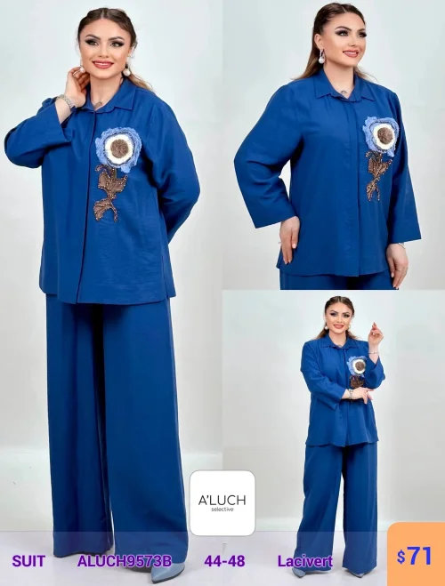 Костюм A'LUCH (Темно-синий, модель ALUCH9573B) оптом