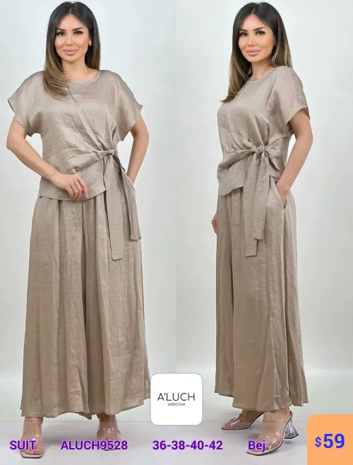 Костюм A'LUCH (Бежевый, модель ALUCH9528) оптом