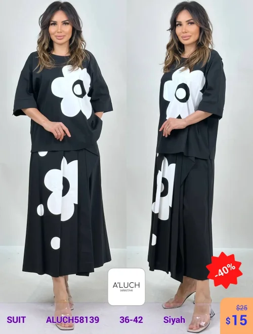 Костюм A'LUCH (Черный, модель ALUCH58139) оптом