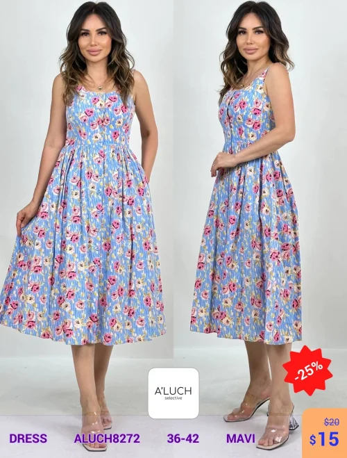 Платье A'LUCH (Синий, модель ALUCH8272) оптом