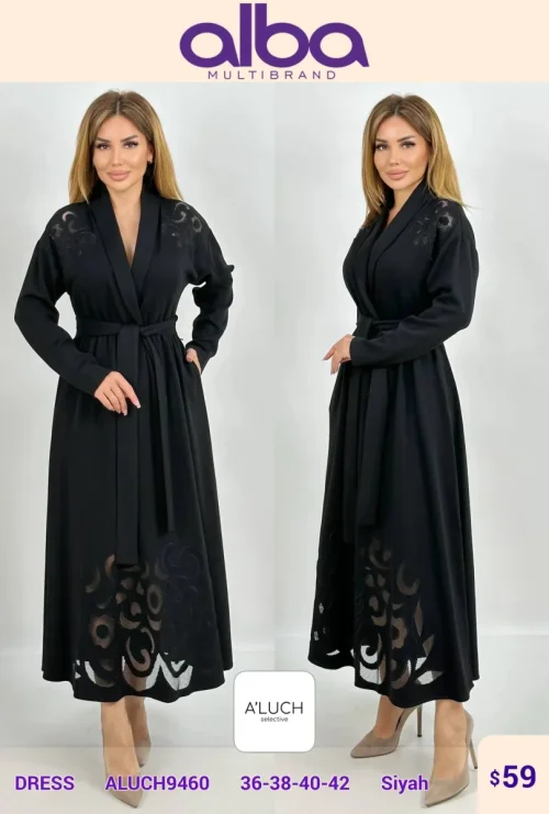 Платье A'LUCH (Black, модель ALUCH9460) оптом