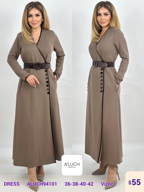 Платье A'LUCH (Beige, модель ALUCH94101) оптом