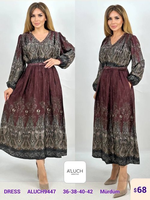 Платье A'LUCH (Purple, модель ALUCH9447) оптом