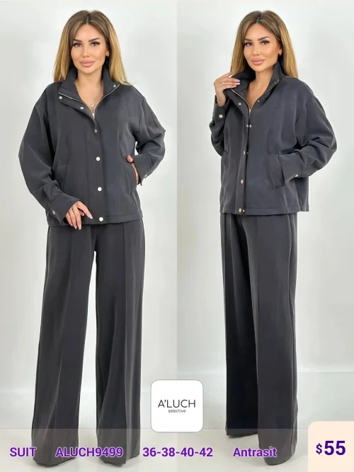 Костюмы и комплекты A'LUCH (Dark gray, модель ALUCH9499) оптом