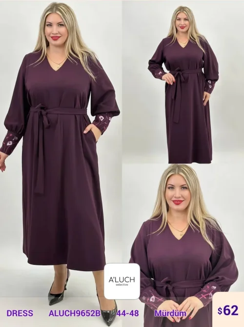 Платье A'LUCH (Purple, модель ALUCH9652B) оптом