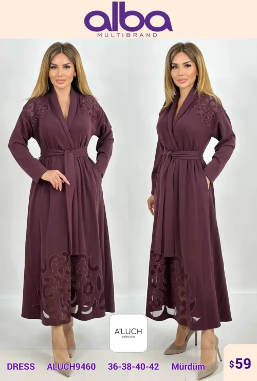 Платье A'LUCH (Purple, модель ALUCH9460) оптом