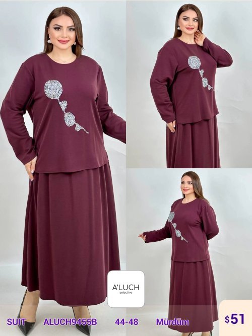 Костюмы и комплекты A'LUCH (Purple, модель ALUCH9455B) оптом
