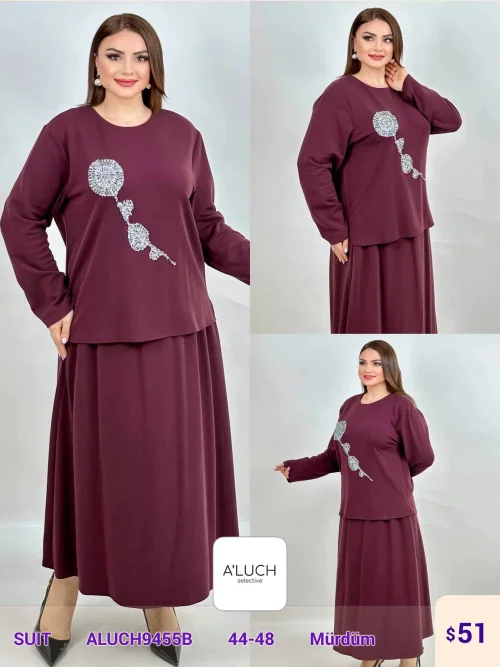 Костюмы и комплекты A'LUCH (Purple, модель ALUCH9455B) оптом
