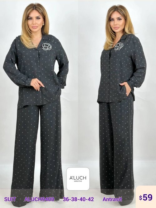 Костюмы и комплекты A'LUCH (Dark gray, модель ALUCH9400) оптом