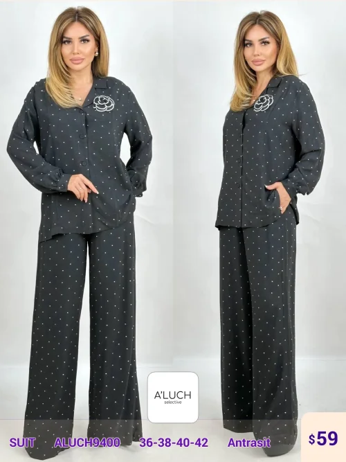 Костюмы и комплекты A'LUCH (Dark gray, модель ALUCH9400) оптом