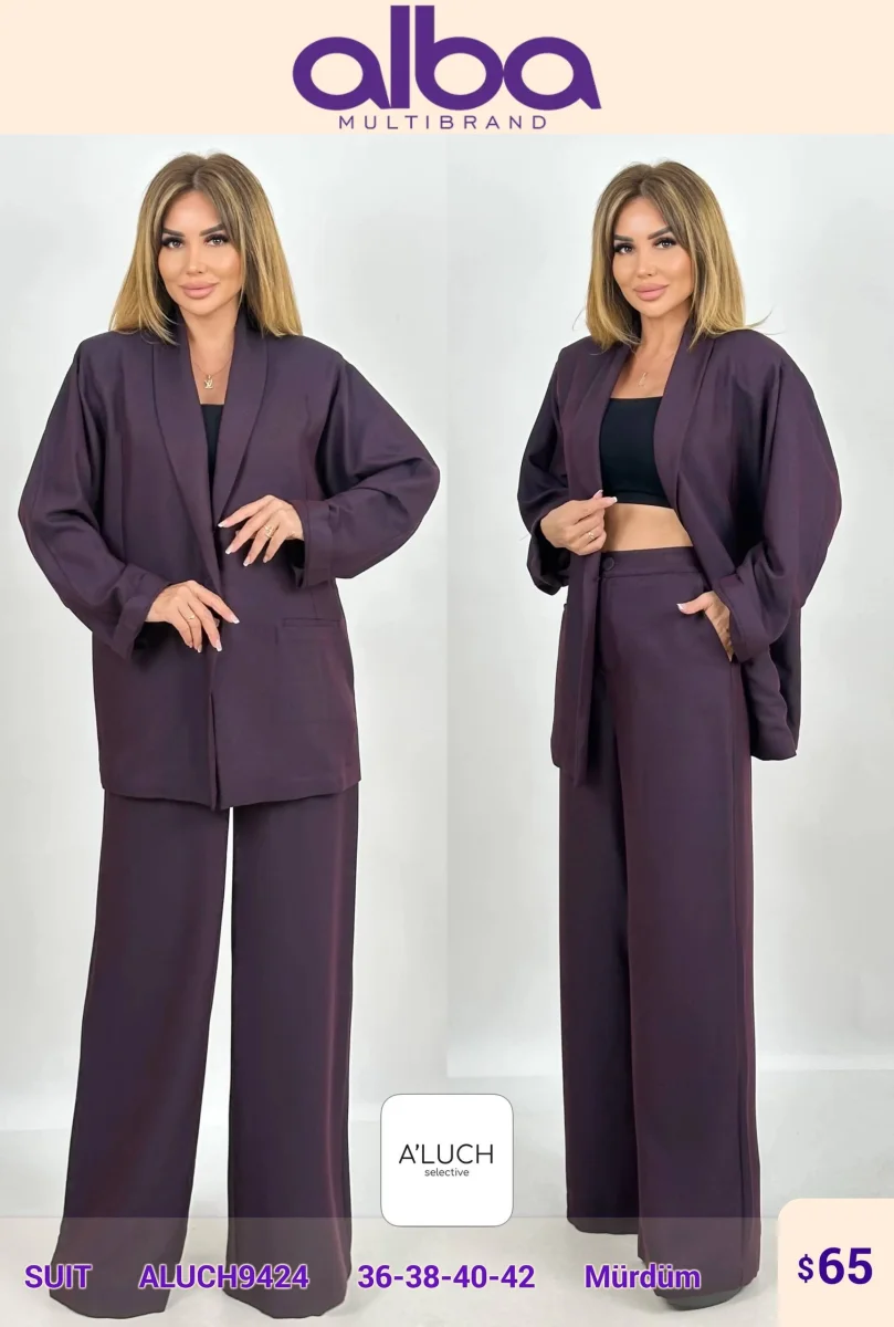 Костюмы и комплекты A'LUCH (Purple, модель ALUCH9424) оптом