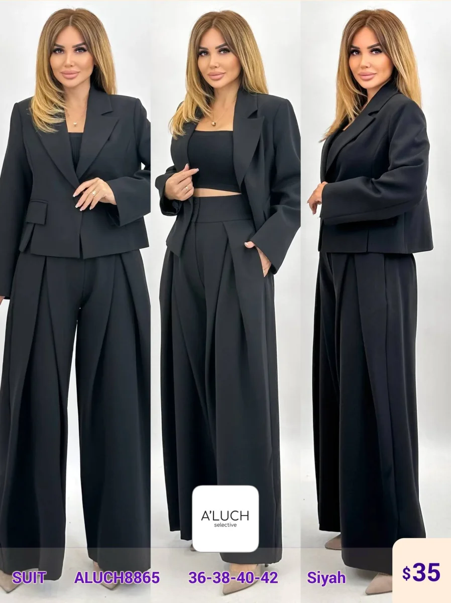Костюмы и комплекты A'LUCH (Black, модель ALUCH8865) оптом