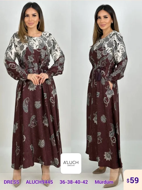 Платье A'LUCH (Purple, модель ALUCH9445) оптом