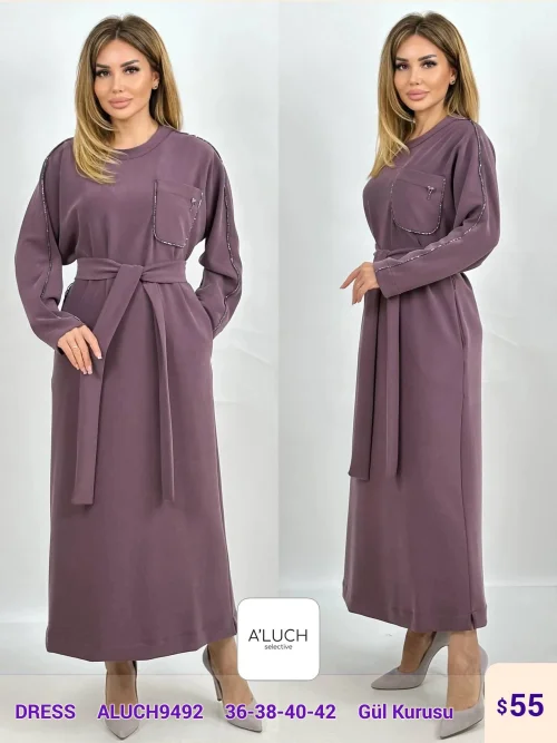 Платье A'LUCH (Pink, модель ALUCH9492) оптом
