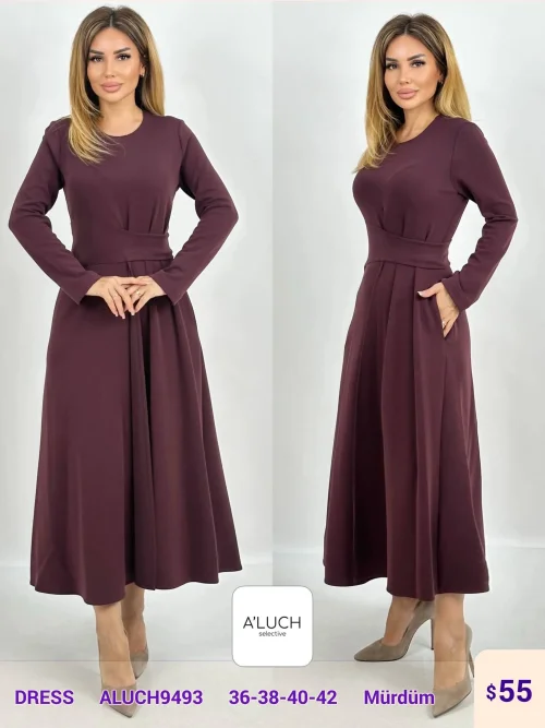 Платье A'LUCH (Purple, модель ALUCH9493) оптом