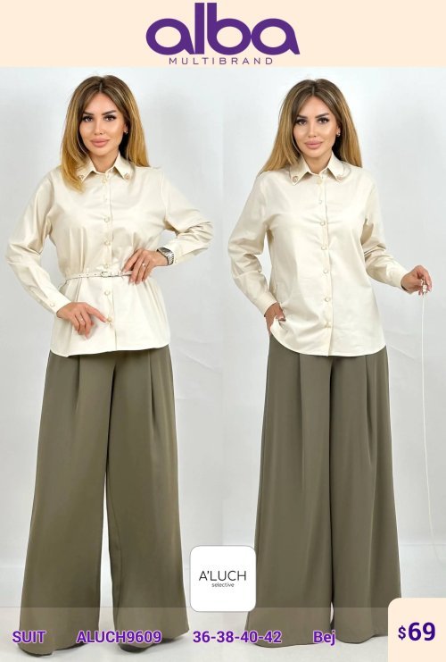 Костюмы и комплекты A'LUCH (Beige, модель ALUCH9609) оптом