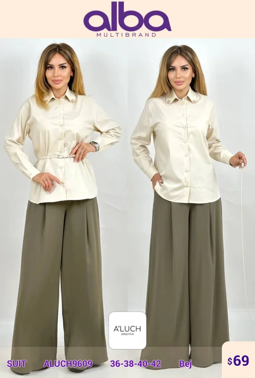 Костюмы и комплекты A'LUCH (Beige, модель ALUCH9609) оптом