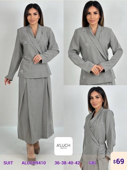 Костюмы и комплекты A'LUCH (Gray, модель ALUCH9410) оптом
