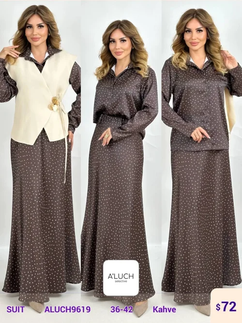 Костюмы и комплекты A'LUCH (Brown, модель ALUCH9619) оптом