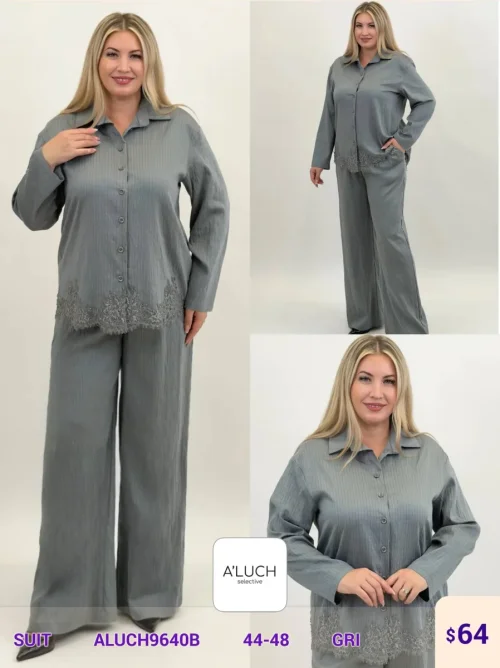 Костюмы и комплекты A'LUCH (Gray, модель ALUCH9640B) оптом