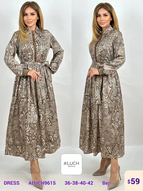 Платье A'LUCH (Beige, модель ALUCH9615) оптом