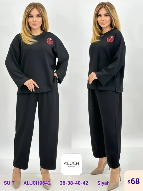 Костюмы и комплекты A'LUCH (Black, модель ALUCH9642) оптом