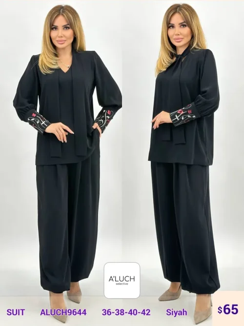 Костюмы и комплекты A'LUCH (Black, модель ALUCH9644) оптом