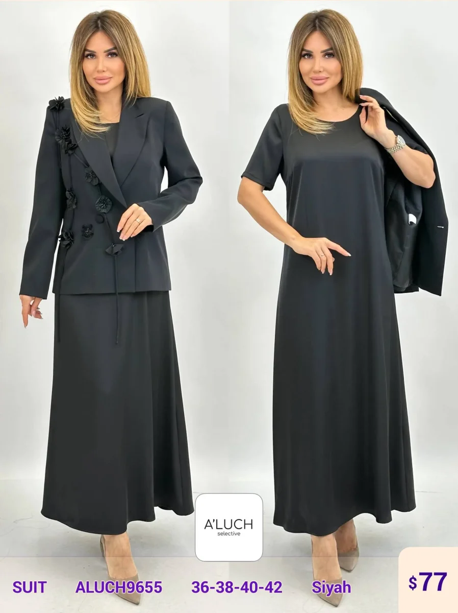 Костюмы и комплекты A'LUCH (Black, модель ALUCH9655) оптом