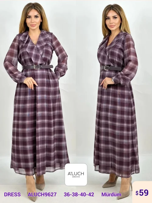 Платье A'LUCH (Purple, модель ALUCH9627) оптом