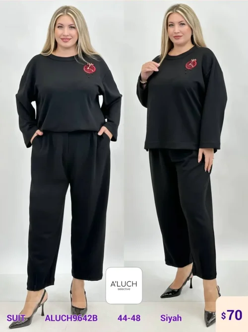Костюмы и комплекты A'LUCH (Black, модель ALUCH9642B) оптом