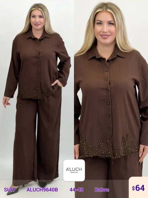 Костюмы и комплекты A'LUCH (Brown, модель ALUCH9640B) оптом