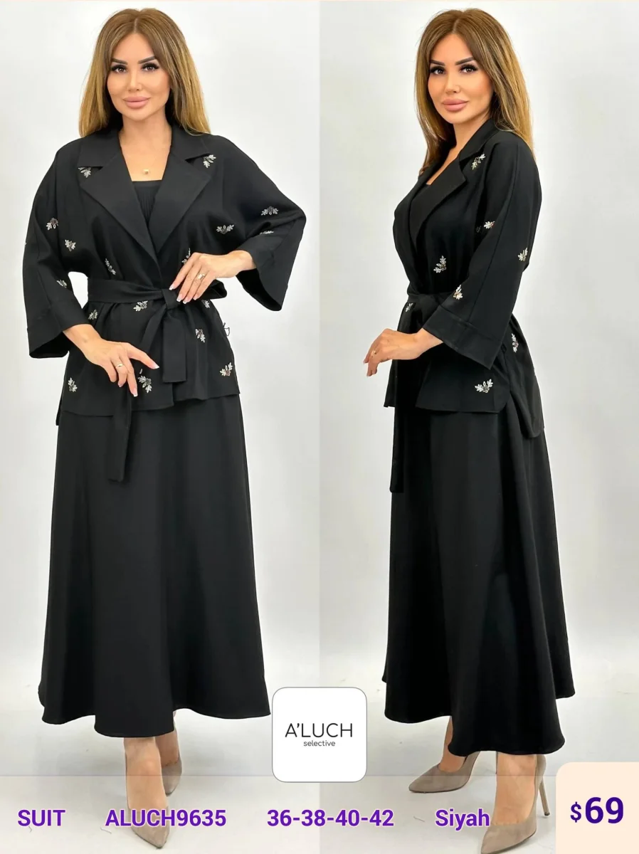 Костюмы и комплекты A'LUCH (Black, модель ALUCH9635) оптом