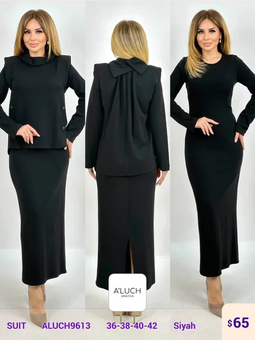 Костюмы и комплекты A'LUCH (Black, модель ALUCH9613) оптом