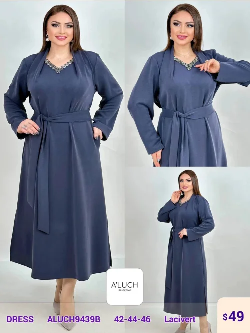 Платье A'LUCH (Navy, модель ALUCH9439B) оптом