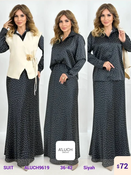 Костюмы и комплекты A'LUCH (Black, модель ALUCH9619) оптом