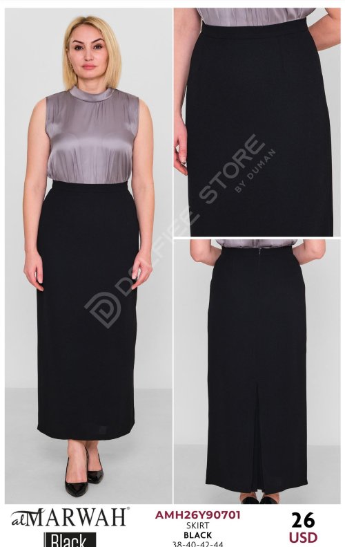 Юбка AL MARWAH Black (Черный, модель AMH26Y90701) оптом